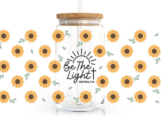 "Be The Light-Sunflower" Cup
