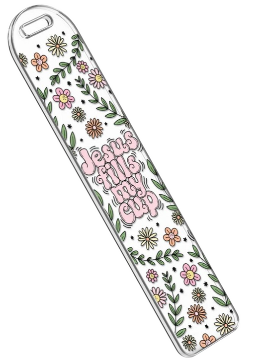 "Jesus Fills My Cup" Bookmark